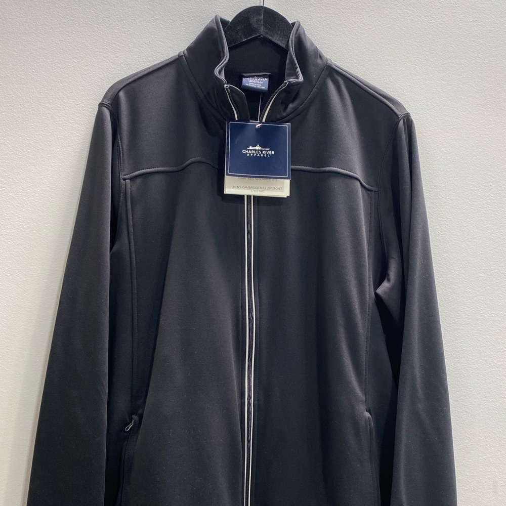 Men’s NEW Charles River Full Zip Jacket